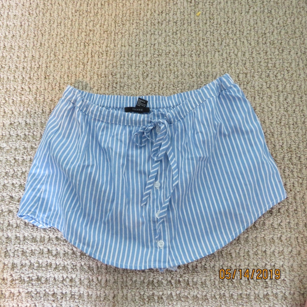 Striped Skort